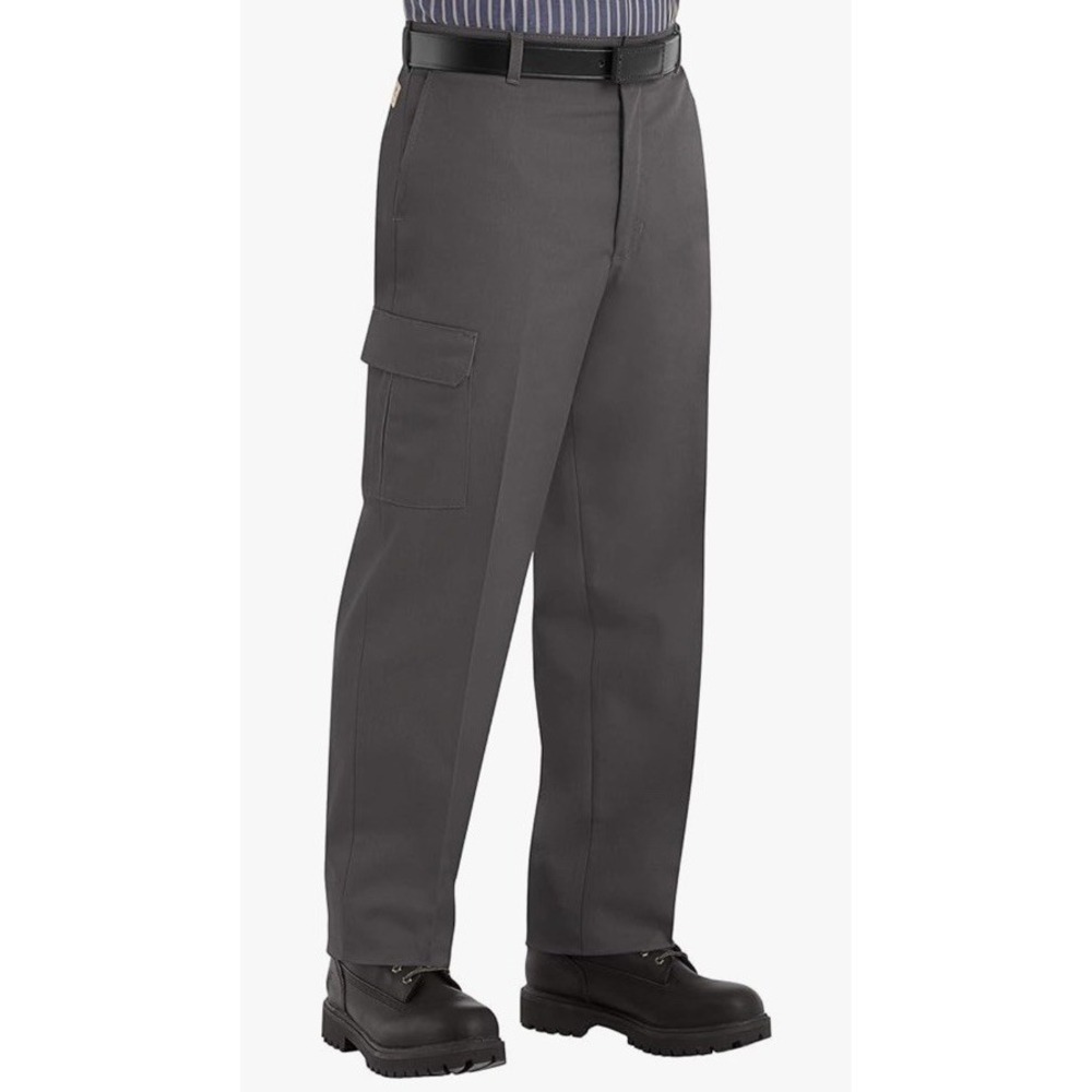 Red Kap Men's Industrial Cargo Pants Charcoal Grey Size 42x30 Workwear